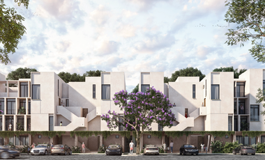 DEPARTAMENTO EN VENTA AL NORTE DE MÉRIDA EN TEMOZÓN NORTE DE TRES HABITACIONES