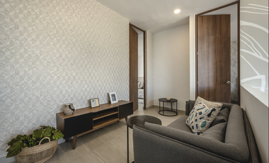 DEPARTAMENTO EN VENTA AL NORTE DE MÉRIDA EN TEMOZÓN NORTE DE TRES HABITACIONES