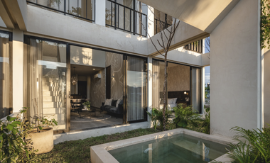 DEPARTAMENTO EN VENTA AL NORTE DE MÉRIDA EN TEMOZÓN NORTE DE TRES HABITACIONES