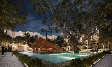 DEPARTAMENTO EN VENTA AL NORTE DE MÉRIDA EN TEMOZÓN NORTE