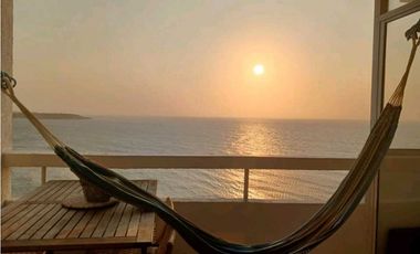 APARTAMENTO EN VENTA EL LAGUITO CON VISTA AL MAR, CARTAGENA