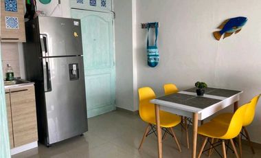APARTAMENTO EN VENTA EL LAGUITO CON VISTA AL MAR, CARTAGENA