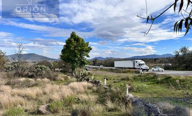Terreno venta sobre carretera 57 NAFTA cerca arco norte Jilotepec Estado de Mexico