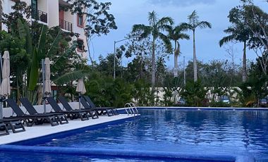 Departamento amueblado 2 recámaras en Cancún