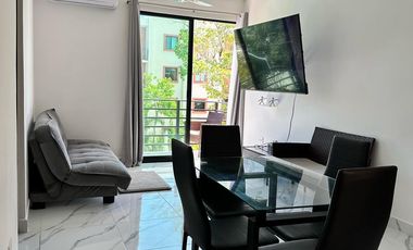 Departamento amueblado 2 recámaras en Cancún