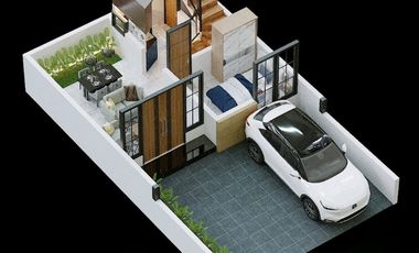 RUMAH CLUSTER MEWAH DI CIBUBUR BISA KPR DP 0% ALL IN BIAYA2