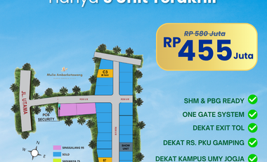 Jual Murah Rumah Sleman Scandinavian Dekat Pasar Gamping