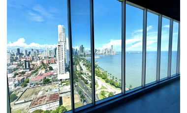 BALBOA / PH BOC / 99M / OFICINA / 2 PARKING / VISTA AL MAR / VACIO