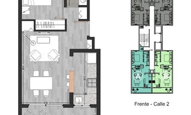 DEPARTAMENTO EN VENTA LA PLATA 1 DORMITORIO
