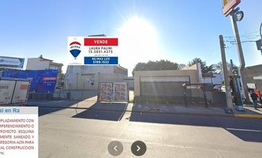 ALQUILER TERRENO 1330 M2 SAN MARTIN ESQ COMERCIAL
