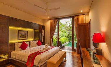 Villa di canggu,kawasan villa,view sawah, sunset,lokasi strategis