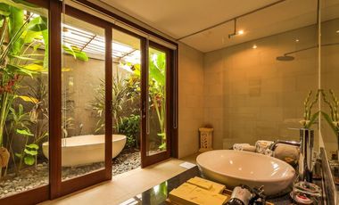 Villa di canggu,kawasan villa,view sawah, sunset,lokasi strategis