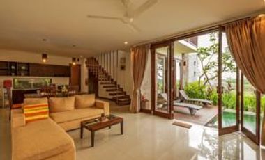 Villa di canggu,kawasan villa,view sawah, sunset,lokasi strategis