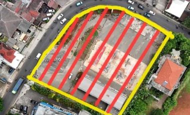 Dijual Tanah luas, dipinggir jalan raya, posisi hoek,  Lokasi sangat s