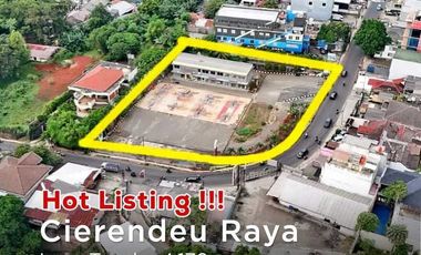 Dijual Tanah luas, dipinggir jalan raya, posisi hoek,  Lokasi sangat s