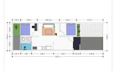 Dijual rumah baru inden 3 bulan 2 unit perum tropodo inda waru