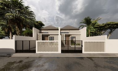 Dijual rumah baru inden 3 bulan 2 unit perum tropodo inda waru
