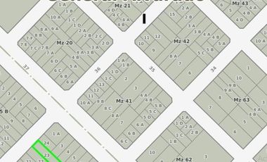 Venta Lote 10 x 40 en Miramar inmejorable