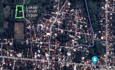 Tanah murah plot perumahan lokasi randegan