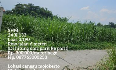 Lahan zona perumahan jetis mojokerto