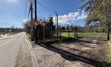Terreno Construccion en Venta en Los Castaños, cercano a Camino a San José de Maipo