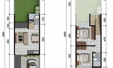 rumah 2 lt Di Saphirre Hill blok H, Citrasun Garden, Semarang