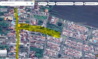 Dijual Rumah Hook + Tempat Usaha Strategis Surya Asri 2 Sukodono