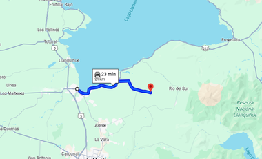 PARCELA 5100 M2 EN VENTA, CON BOSQUE NATIVO, PUERTO VARAS