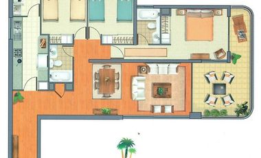 Departamento en Venta en Condominio Las Antillas - Ed. Dominica piso 17 (lateral)