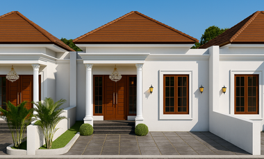 Hunian Tropis Bergaya Eropa Modern,hanya 500jutaan