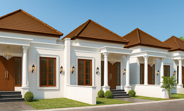 Hunian Tropis Bergaya Eropa Modern,hanya 500jutaan