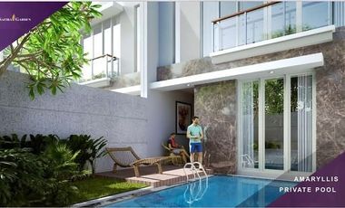 Edelweis with Private Pool Safira Garden