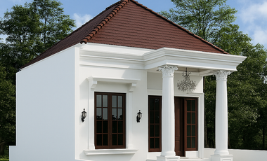 Jual Rumah Gaya Eropa Dekat Samsat Kulon Progo