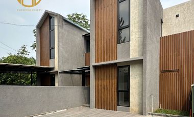 Rumah Scandinavian Dalam Cluster Jagakarsa