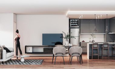 Departamento Monoambiente en Barrio Martin
