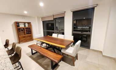 DEPARTAMENTO AMUEBLADO EN RENTA SOBRE FRAY JUNIPERO, FRENTE A PASEO QUERETARO