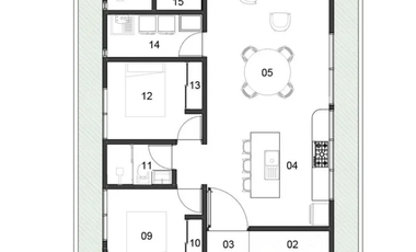 CASA EN PREVENTA EN PRIVADA EN CHELEM CERCA DEL MAR