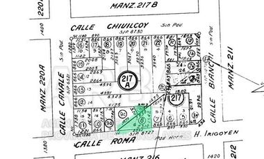 Terreno en San Martin