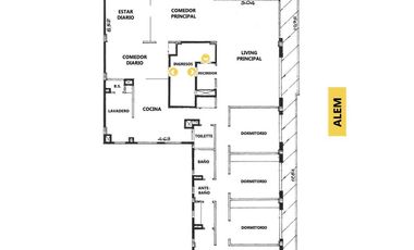Venta  Piso exclusivo, barrio Martin, Rosario, 4 dormitorios, vista al rio !