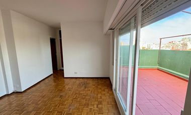Dpto de 2 ambientes con balcon aterrazado