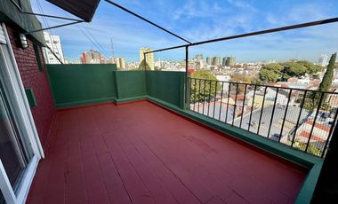 Dpto de 2 ambientes con balcon aterrazado