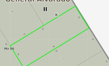 Terreno en venta - 300Mts2 - Miramar