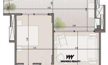 Venta de departamento 2 ambientes en Nordelta