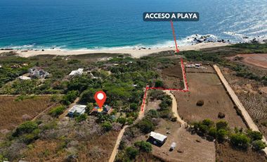 EN VENTA VILLA EN SANTA ELENA, EL TULE, PUERTO ESCONDIDO, OAXACA