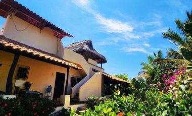 EN VENTA VILLA EN SANTA ELENA, EL TULE, PUERTO ESCONDIDO, OAXACA