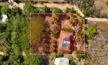 EN VENTA VILLA EN SANTA ELENA, EL TULE, PUERTO ESCONDIDO, OAXACA