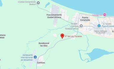 Casa en  Venta a 6 min del Aeropuerto Internacional de Minatitlán,Puente Verde, Veracruz