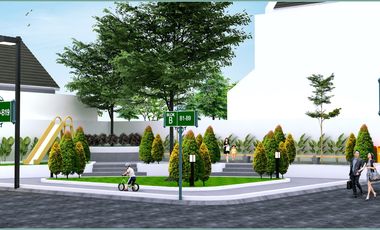 Rumah Murah Sleman Scandinavian Dekat Pasar Gamping + Taman Bermain