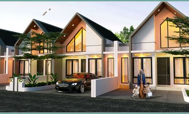 Rumah Murah Sleman Scandinavian Dekat Pasar Gamping + Taman Bermain