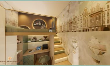 Rumah Murah Sleman Serasa Villa Ada Pos Security Jalan Wates Km 6